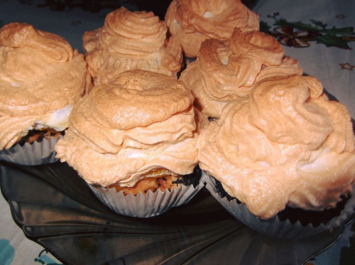 Narancsos mákos guba muffin